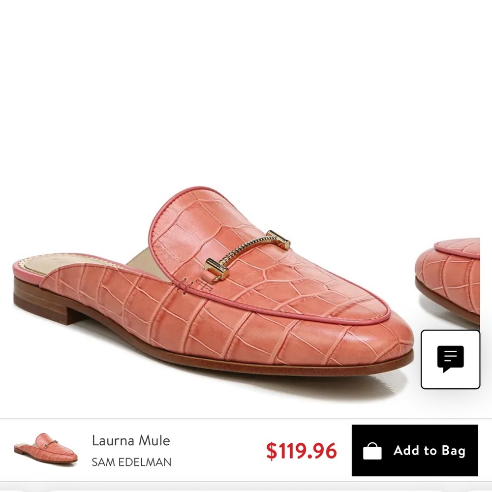 BRAND NEW in box! Never worn.Sam Edelman Laurna Mule shoes.